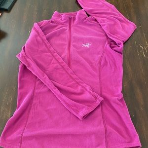 Arcteryx pull up. Woman size L